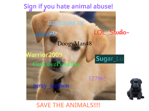 SIGN THIS IF YOU HATE ANIMAL CRUELTY!!!! 