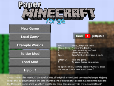 Paper Minecraft v11.6 Forge v1.0