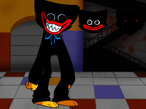 Huggy Wuggy Vector  remix-2