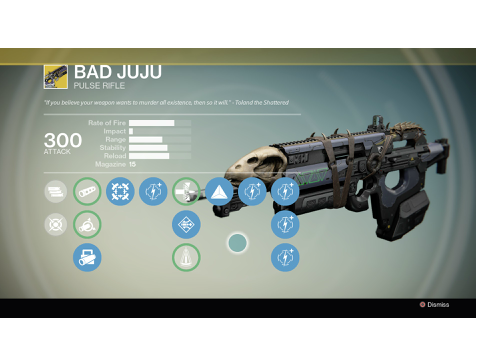 Bad JuJu Exotic Pulse Rifle Review