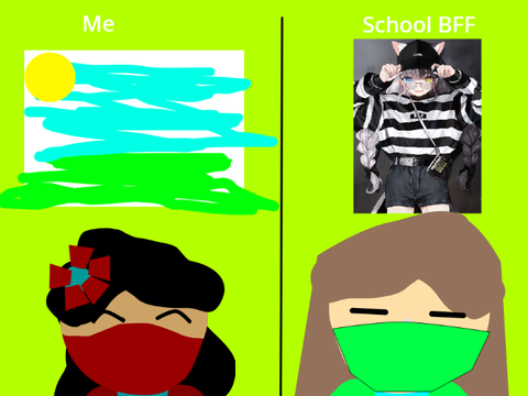 ME VS BFF (SCHOOL BFF)