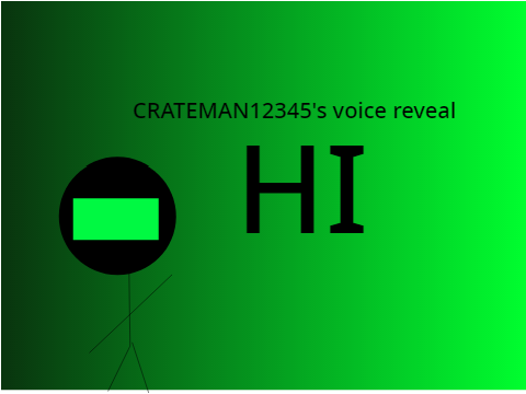 CRATEMAN12345's voice reveal