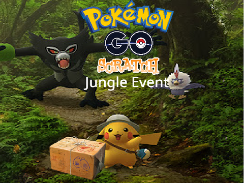 Pokemon GO Scratch Version - Jungle Event