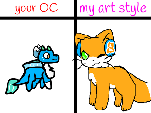 I will redraw ur OC! remix