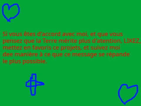 Protégons notre Terre !