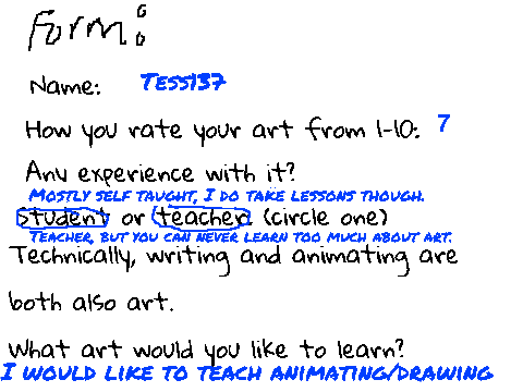 Just Another Online Art School Form remix