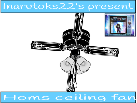 Homs hugger ceiling fan
