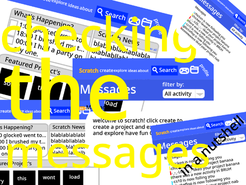 checking the messages - in a nutshell