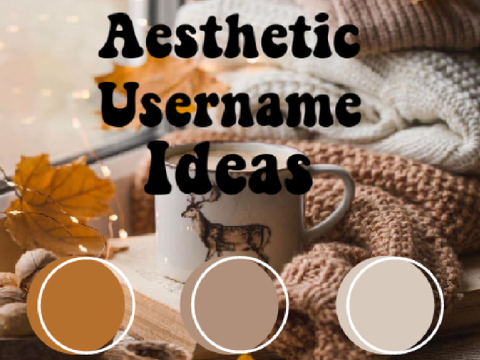 Aesthetic Username Ideas!