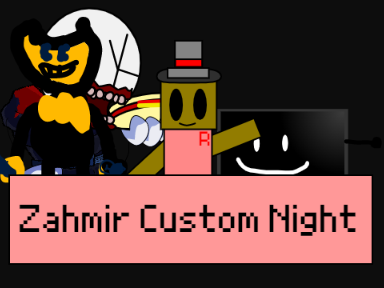 Zahmir Sign Up Custom Night - Five Nights at Nicolas's Characters and Super Yoshi