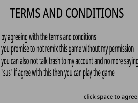 The Terms and Conditions game