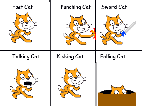 Cat Sprites