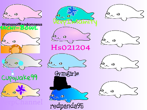 Add yourself as a cute whale remix