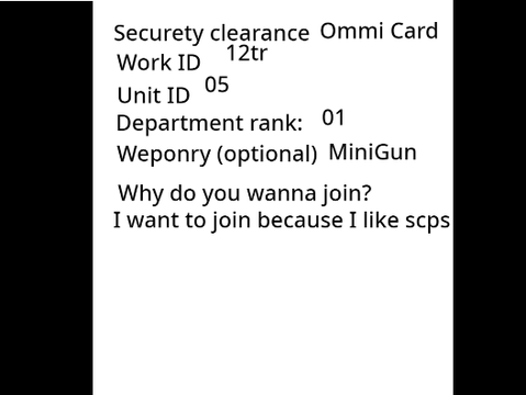 Scp foundation recruitment pages remix
