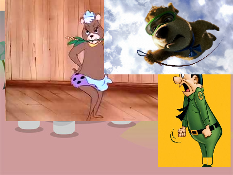 Yogi Bear Gets grounded for nothing! remix remix remix-9