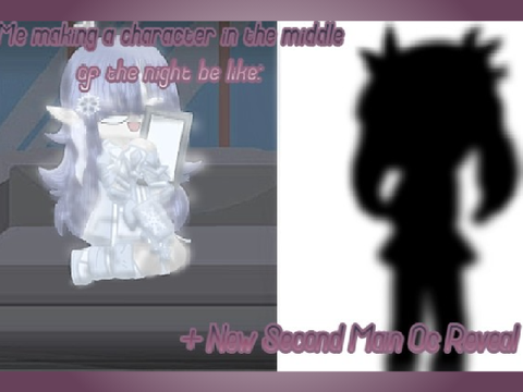 Me making an Oc at night:
