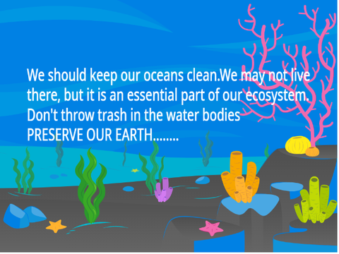 Ocean environmental awareness