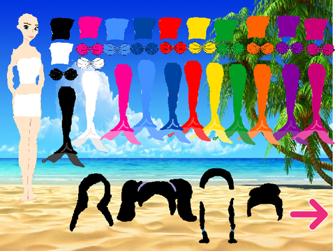  Mermaid dress up (Updated)