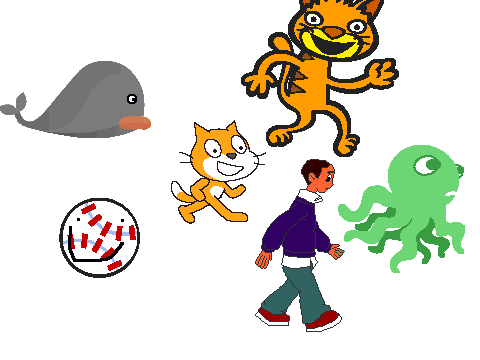 random sprite  series.