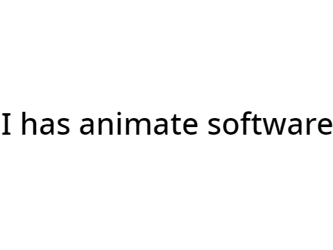 I have adobe animate (I'm not leaving scratch)