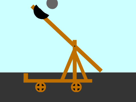 Catapult animation