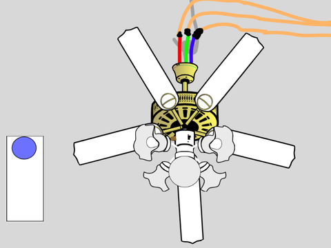 Walmart GE Vent Ceiling Fan (5 Blades)