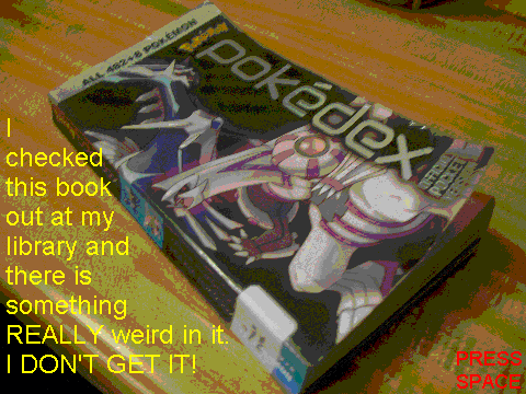 Pokemon Pokedex Book Mistake?