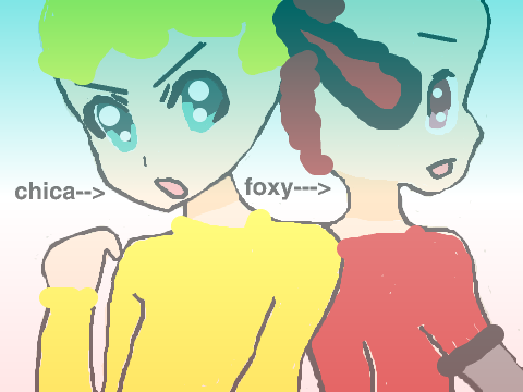 chica e o foxy