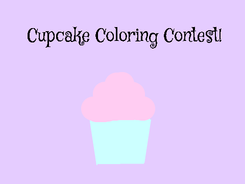 Cupcake Coloring Contest! remix
