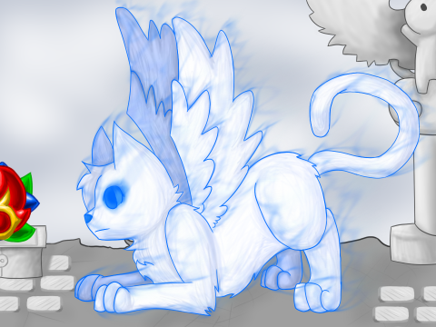 Winged cat CC (Open) Entry