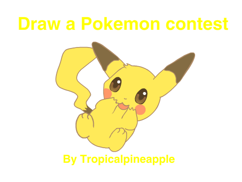 Draw a pokemon contest