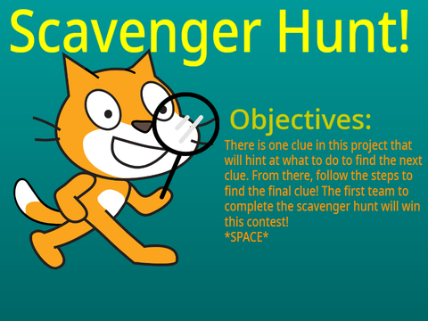 Scavenger Hunt (Harry Potter House Event)