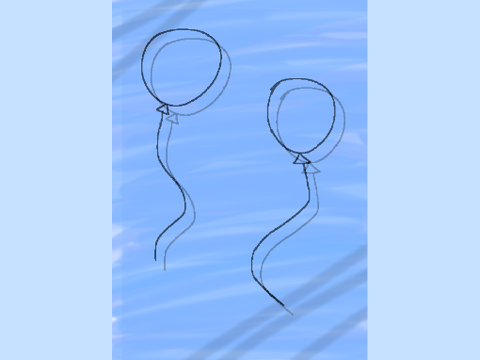 Floating Balloons