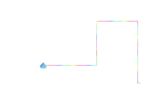 Draw by clicking arrows