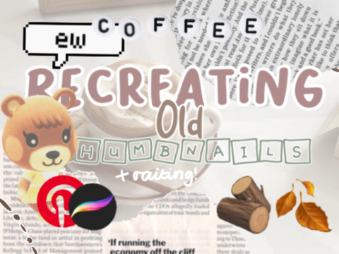 ⌘ | recreating old thumbnails