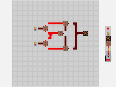 Minecraft Redstone Simulation V2.8