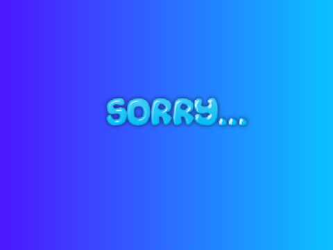Im sorry...