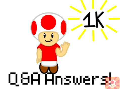 1K Q&A answers! #Animations