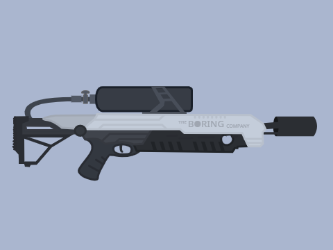 BORING flamethrower