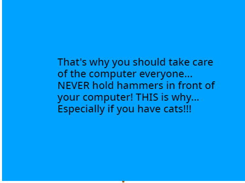 Moral number one...