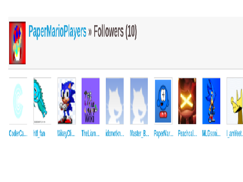 We hit 10 followers :D