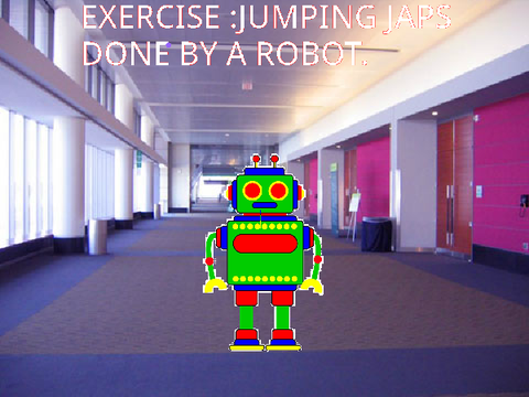ROBOT DOING JUMPING JAPS remix