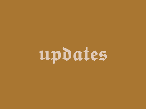  -ˏˋ ｕｐｄａｔｅｓ