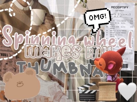 ⌗ | spinning wheel makes my banner
