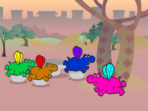 Dancing Hippo