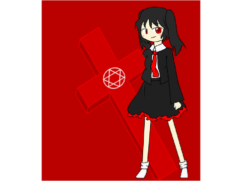 楓香 ZUN絵風