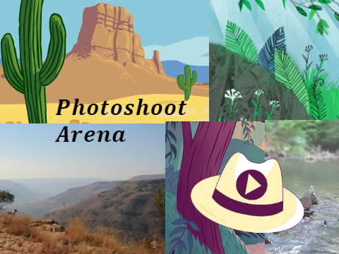 Photoshoot Arena (～￣▽￣)～