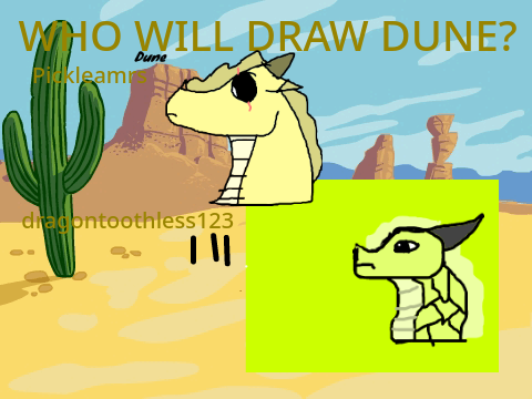 Who will draw who in the Wings of Fire Movie #1? Added charecters.