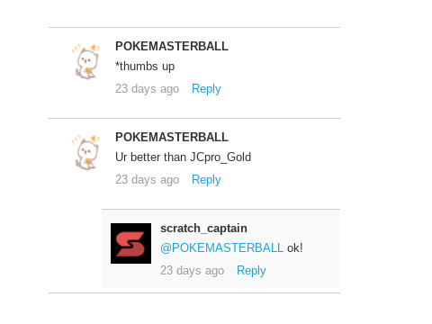 SCRATCH CAPTAIN REPLIED TO ME!