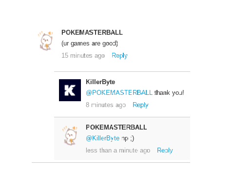 KILLERBYTE REPLIED TO MEH